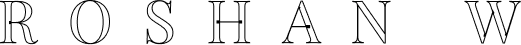 Roshan Weerasinghe Logo