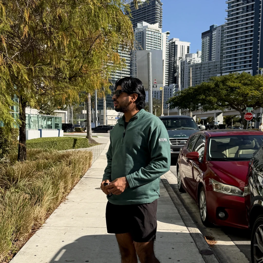 Roshan Weerasinghe at park
