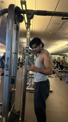 Roshan at fitness competition